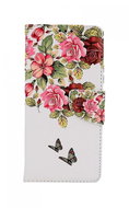 TopQ Xiaomi Redmi Note 10 Pro booklet Tender flowers 58058 - Phone Case
