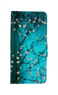 TopQ Xiaomi Mi 10T Pro Book Blue with flowers 58308 - Phone Case
