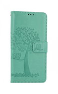 TopQ Samsung A52 booklet Green tree owls 57717 - Phone Case