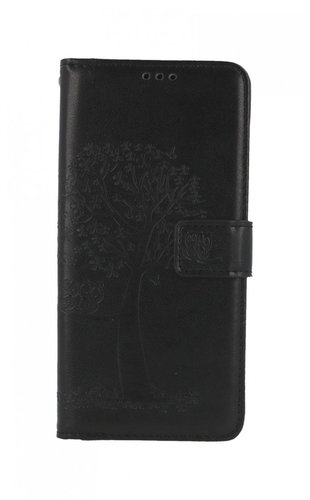 TopQ Samsung A52 booklet Black tree owls 57715 - Phone Case - Main image