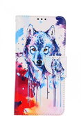 TopQ Xiaomi Mi 11 Book Drawing of a wolf 58319 - Phone Case