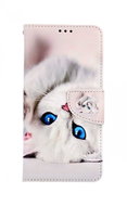 TopQ Samsung A52 booklet Kitty 57641 - Phone Case