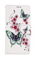 TopQ Samsung A52 booklet Butterflies with flower 57652 - Phone Case