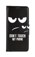 TopQ Samsung A52 booklet Don't Touch 57617 - Phone Case