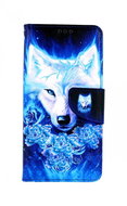 TopQ Samsung A52 booklet Turquoise wolf 57638 - Phone Case