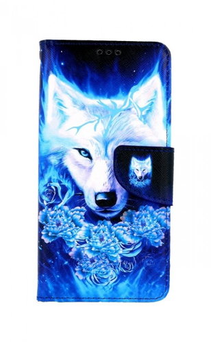 TopQ Samsung A52 booklet Turquoise wolf 57638 - Phone Case - Main image