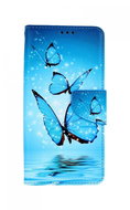 TopQ Xiaomi Poco X3 booklet Blue butterflies 58291 - Phone Case