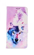TopQ Samsung A52 booklet Polar wolf 58478 - Phone Case