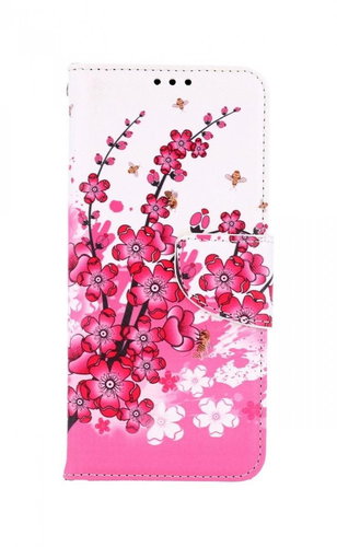 TopQ Xiaomi Mi Note 10 Lite Booklet Flowers Textile 58348 - Phone Case - Main image