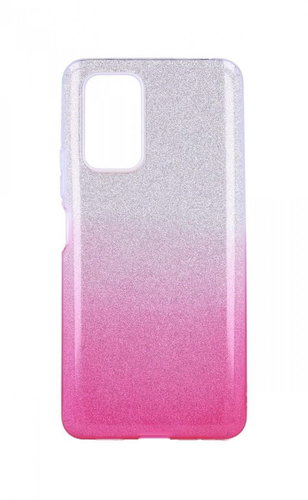 Forcell Xiaomi Redmi Note 10 Pro glitter silver-pink 58703 - Phone Cover - Main image