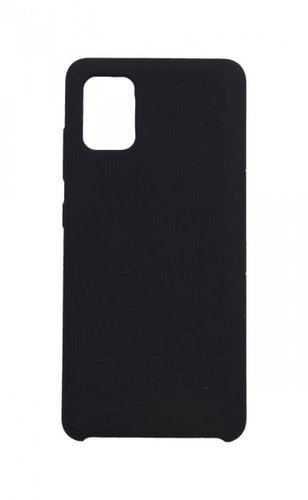 TopQ Gummy Samsung A51 silicone black 59115 - Phone Cover - Main image