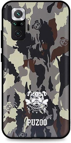 TopQ Xiaomi Redmi Note 10 Pro 3D silicone Masquerade with bulldog 58889 - Phone Cover - Main image