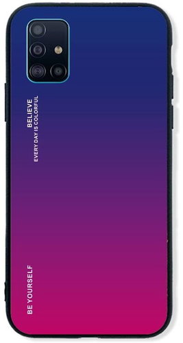 TopQ LUXURY Samsung A51 solid rainbow purple 47855 - Phone Cover - Main image