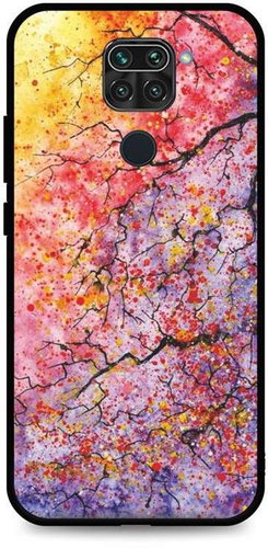 TopQ LUXURY Xiaomi Redmi Note 9 solid Abstract Tree 52475 - Phone Cover - Main image