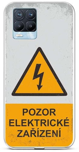 TopQ Realme 8 Pro Silicone Attention Electrical Equipment 58802 - Phone Cover - Main image