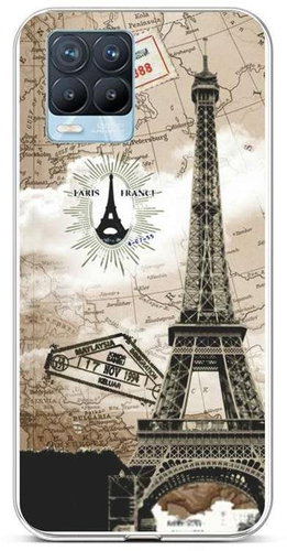 TopQ Realme 8 Pro silicone Paris 2 58781 - Phone Cover - Main image