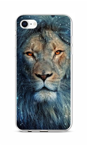 TopQ iPhone SE 2020 silicone Magic Lion 58768 - Phone Cover - Main image
