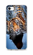 TopQ iPhone SE 2020 silicone Tiger 58736 - Phone Cover