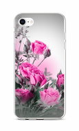 TopQ iPhone SE 2020 silicone Blossoming roses 58726 - Phone Cover