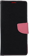 TopQ Samsung A12 booklet black and pink 56170 - Phone Case