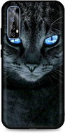 TopQ Realme 7 silicone Dark Cat 54959 - Phone Cover