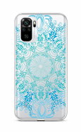 TopQ Xiaomi Redmi Note 10 silicone Blue Mandala 59027 - Phone Cover