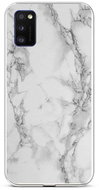 TopQ STYLE Samsung A41 silicone Marble white 58581 - Phone Cover