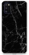 TopQ STYLE Samsung A41 silicone Marble black 58579 - Phone Cover