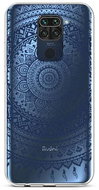 TopQ Xiaomi Redmi Note 9 silicone Navy Mandala 52428 - Phone Cover