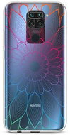 TopQ Xiaomi Redmi Note 9 silicone Rainbow Mandala 52413 - Phone Cover