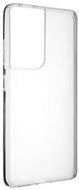 TopQ Samsung S21 Ultra silicone 2 mm transparent 59247 - Phone Cover