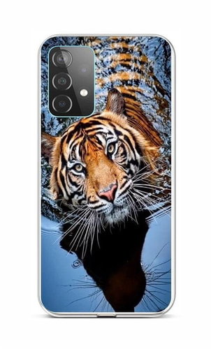TopQ Samsung A52 silicone Tiger 58669 - Phone Cover - Main image