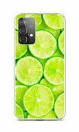 TopQ Samsung A52 silicone Lime 58682 - Phone Cover