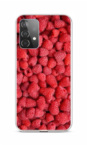 TopQ Samsung A52 silicone Raspberry 58665 - Phone Cover - Main image
