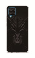 TopQ Samsung A12 silicone Black Wolf 55822 - Phone Cover