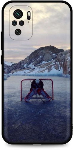TopQ Xiaomi Redmi Note 10 silicone Hockey Goalie 59222 - Phone Cover - Main image