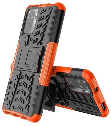 TopQ Xiaomi Redmi Note 10 ultra durable orange 58842 - Phone Cover - Main image