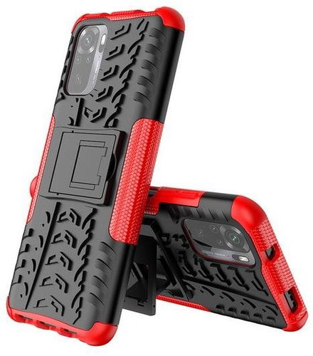 TopQ Xiaomi Redmi Note 10 ultra durable red 58841 - Phone Cover - Main image