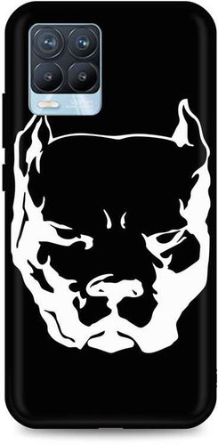 TopQ Realme 8 Pro Silicone Pitbull 58742 - Phone Cover - Main image