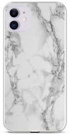 TopQ STYLE iPhone 11 Silicone Marble White 58551 - Phone Cover