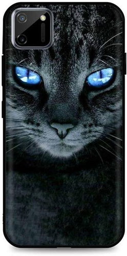 TopQ Realme C11 silicone Dark Cat 54989 - Phone Cover - Main image