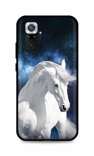 TopQ Xiaomi Redmi Note 10 Pro silicone White Horse 59155 - Phone Cover - Main image