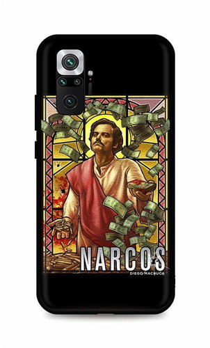 TopQ Xiaomi Redmi Note 10 Pro silicone Narcos 59119 - Phone Cover - Main image