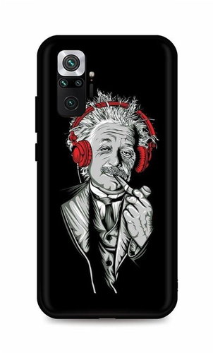 TopQ Xiaomi Redmi Note 10 Pro silicone Albert Einstein 59096 - Phone Cover - Main image
