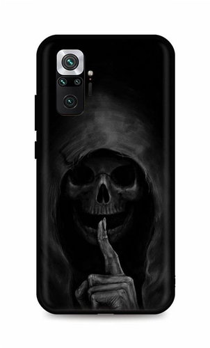 TopQ Xiaomi Redmi Note 10 Pro silicone Dark Grim Reaper 59084 - Phone Cover - Main image