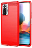 TopQ Xiaomi Redmi Note 10 Pro silicone red 58898 - Phone Cover