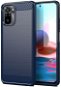 TopQ Xiaomi Redmi Note 10 silicone blue 58896 - Phone Cover