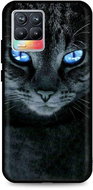 TopQ Realme 8 silicone Dark Cat 58597 - Phone Cover