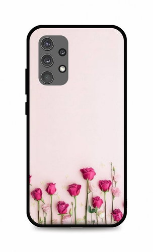 TopQ Samsung A32 silicone Roses 56855 - Phone Cover - Main image