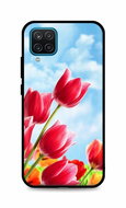 TopQ Samsung A12 silicone Tulips 56706 - Phone Cover